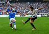 Danel Sinani im Spiel von Sampdoria Genua bei Juve Stabia