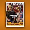 Εξώφυλλο του περιοδικού “PLAN 7-WECHE” με δύο μουσικούς σε κόκκινο φόντο