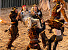 Alexander Klaws als Winnetou und weitere Darsteller bei der Generalprobe der Karl-May-Spiele in Bad Segeberg.