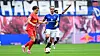 Neil El Aynaoui und Yussuf Poulsen kämpfen in Leipzig um den Ball.
