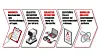 Deutsche Infografik mit fünf Prozessschritten und technischen Symbolzeichnungen