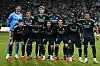 Real Madrids Startelf posiert vor dem LaLiga-Spiel gegen Elche CF in Elche.