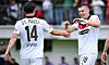 Fin Stevens und Scott Banks jubeln