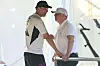 Thomas Tuchel und Uli Hoeneß diskutieren
