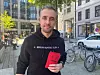 Marco Wetzel auf dem Gänsemarkt