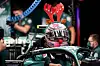 Sebastian Vettel mit weihnachtlichem Kopfschmuck