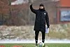 Fabian Hürzeler im Training vom FC St. Pauli