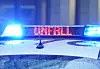 Der Schriftzug 'Unfall' ist neben dem Blaulicht auf dem Dach eines Polizeiautos zu lesen. (Symbolbild)