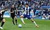 Ibrahim Maza mitten im dribbeln