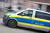 Polizeiwagen im Einsatz (Symbolbild).
