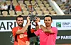 Ivan Dodig und Austin Krajicek mit dem Pokal