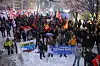 Auch am Sonntag demonstrierten mehrere Hundert Menschen in Hamburg gegen den Sturz von Nicolás Maduro durch US-Truppen.