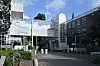Eingang zum Krankenhaus Groß Sand