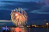 Bei einem Feuerwerk bei der Kieler Woche kam es zu gefährlichen Handlungen.