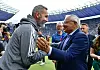 HSV-Trainer Tim Walter und Herthas Felix Magath