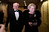 Ausnahme: Janette Howard darf ihren Mann, Ex-Regierungschef John Howard, in den Club begleiten.
