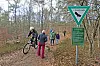 Mountainbiker sorgen in Naturschutzgebieten immer wieder für Ärger – wie beispielsweise hier in der Fischbeker Heide.