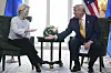 EU-Kommissionspräsidentin Ursula von der Leyen und US-Präsident Donald Trump haben sich auf einen Deal geeinigt.