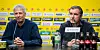 Lucien Favre (l.) und Michael Zorc (r.) werden auch in der kommenden Saison die Geschicke beim BVB leiten.