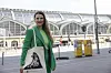 Lisa Maria Otte, Grüne Bürgerschaftsabgeordnete, fordert harmonischeres Zusammenleben von Mensch und Taube.