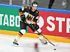 Dominik Kahun verlor mit der deutsche Eishockey-Nationalmannschaft bei der WM in Riga zum dritten Mal in Folge.