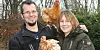 „Herzensfreude“: Dani (47) und Knud Bartels (50) aus Hamburg Bergstedt vermitteln ausgediente Legehennen.