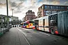 Busse auf der Hoheluftchaussee