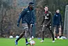 Ob Afeez Aremu im Trainingslager dabei sein wird, steht nach seiner Oberschenkelverletzung noch nicht fest.