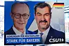 Auch in Bayern wird CDU-Chef Friedrich Merz plakatiert. Gleichzeitig gibt es ständig Querschüsse aus München.