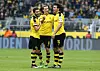 Nuri Sahin, Sven Bender und Mats Hummels im Dortmund-Trikot