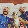 Leonardo Bonucci (l.) und Giorgio Chiellini