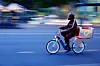 Ein Ofen auf dem Gepäckträger: So soll das neue Lieferbike von „Domino's” aussehen.