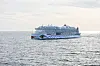 Die „AidaPrima“ auf offener See