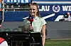 Nele Ocik am Sky-Mikrofon