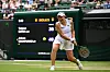Jelena Ostapenko in Wimbledon