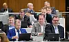 Die AfD-Fraktion im niedersächsischen Landtag: Wer von den Herren wird vom Verfassungsschutz beobachtet? (Archivbild)