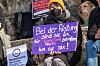 Demonstrantin
