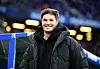 HSV-Trainer Merlin Polzin lacht