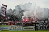 Die BFC-Dynamo-Fans verbrennen Cottbuser Fan-Utensilien