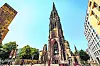 Die 1874 fertiggestellte Kirche St. Nikolai ist heute ein Mahnmal mit einer Gedenkstätte.