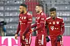 Bayern-Stars Corentin Tolisso, Lucas Hernandez und Kingsley Coman (v.l.)