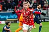 Jonathan Burkhardt beim Jubel gegen den VFL Bochum