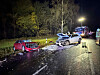 Die Unfallstelle in Breitenburg im Kreis Steinburg.