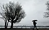 Regnerischer Frühling in Hamburg