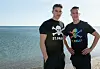 Viktor Gyökeres und Leo Östigard im Trainingslager des FC St. Pauli