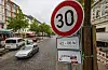Tempo 30 nachts am Schulterblatt