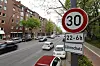Holstenstraße Tempo 30 nachts