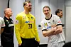 Andreas Wolff (l.) und Juri Knorr sind besonders gefragt.