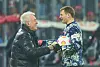Torwartlegende Sepp Maier und Manuel Neuer