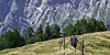 Wanderer in den Alpen (Symbolbild)